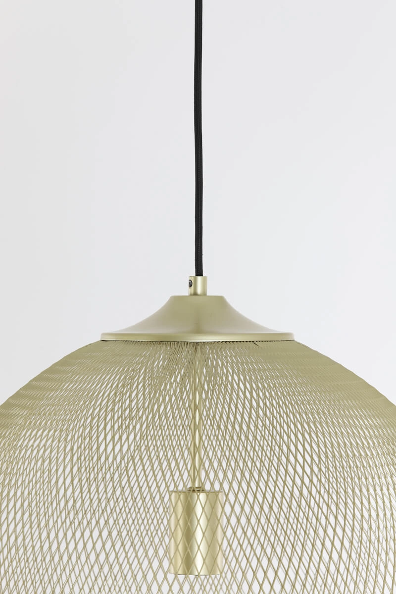 Gouden hanglamp Moroc Ø 50cm Light & Living 8717807605223