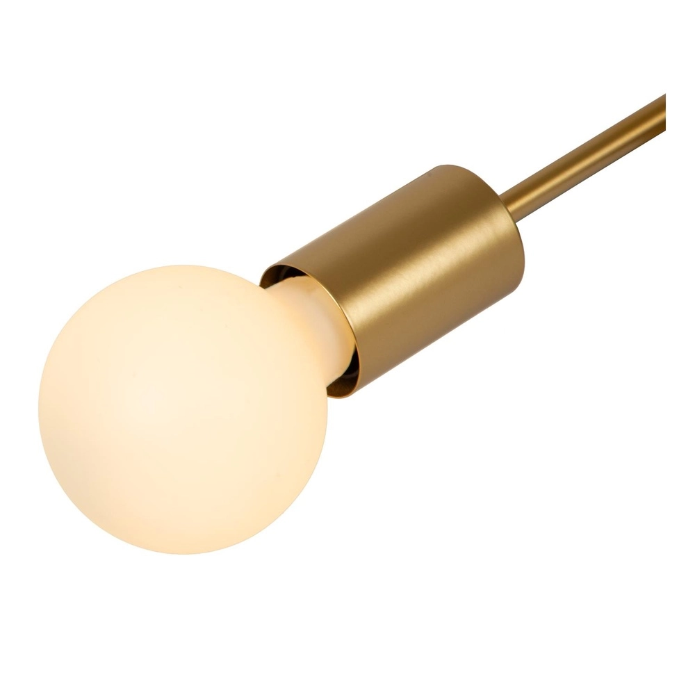 Plafondlamp Lester 4-lichts goud Lucide 5411212211736