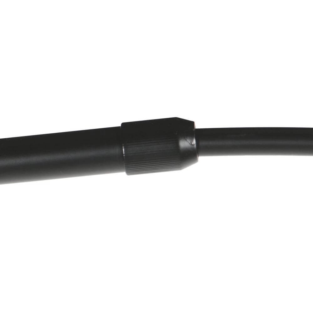 Vloerlamp Curve zwart met grijze kap Ø 50cm Steinhauer 8712746179446