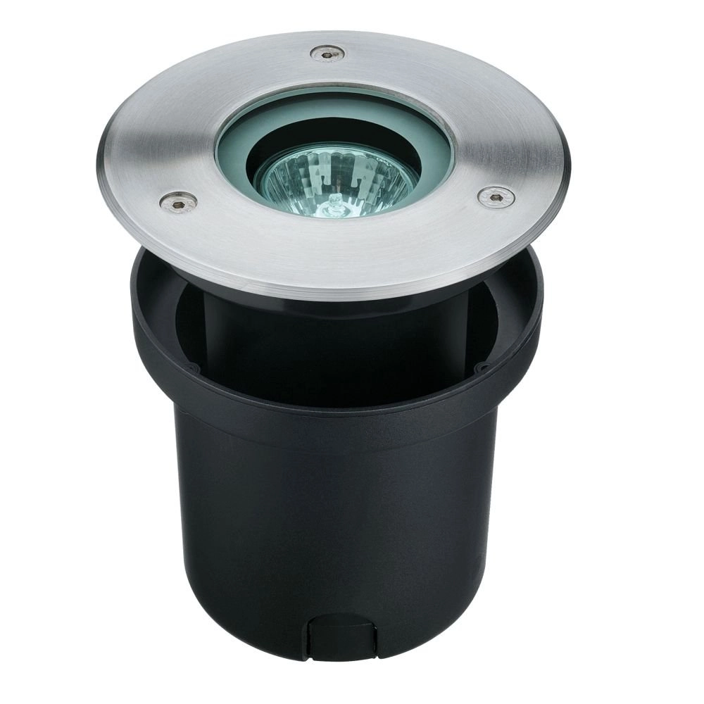 Ground spotlight RVS spot round stainless steel