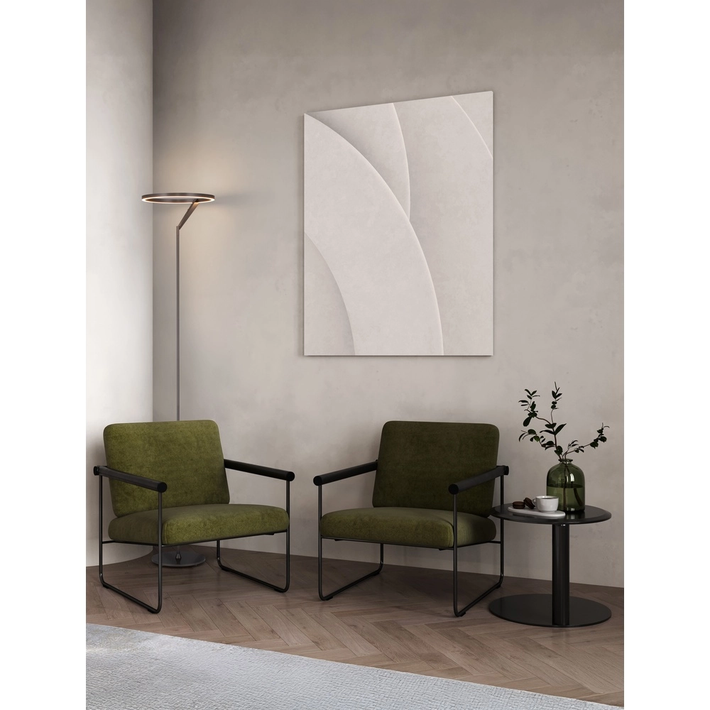 Vloerlamp Tilia nikkel Lyora 5212017462008