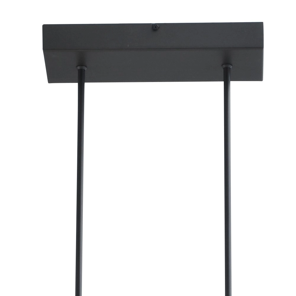 Eettafel lamp Real 3 130cm zwart Masterlight 8718121181929