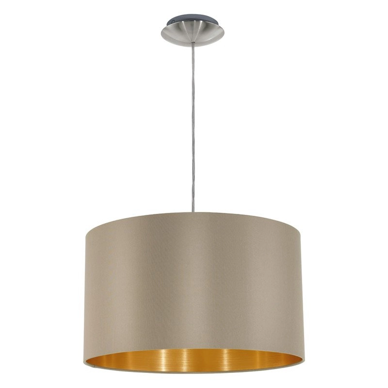 Hanglamp Maserlo Beige/Goud