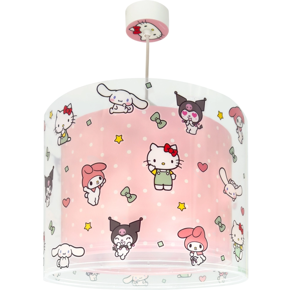 Hanglamp Hello Kitty & Friends roze