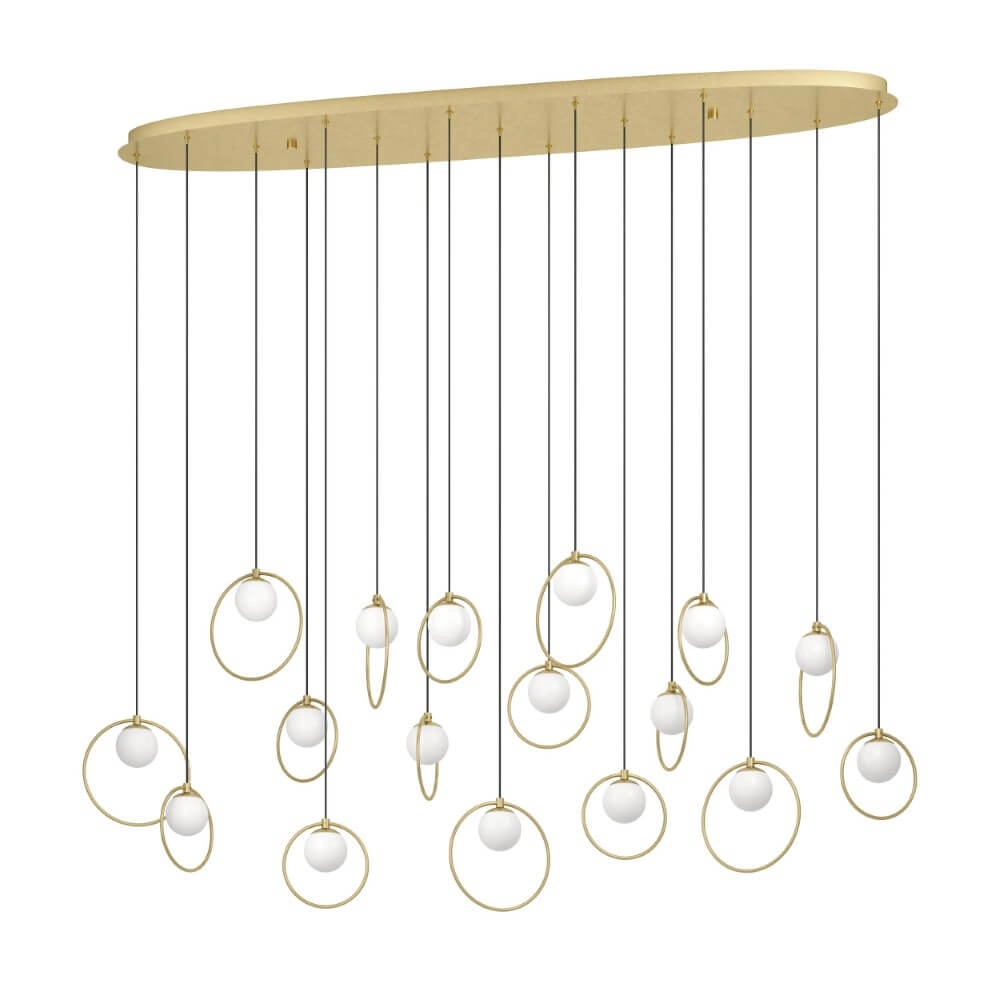 Ovale hanglamp Portocolom 148cm
