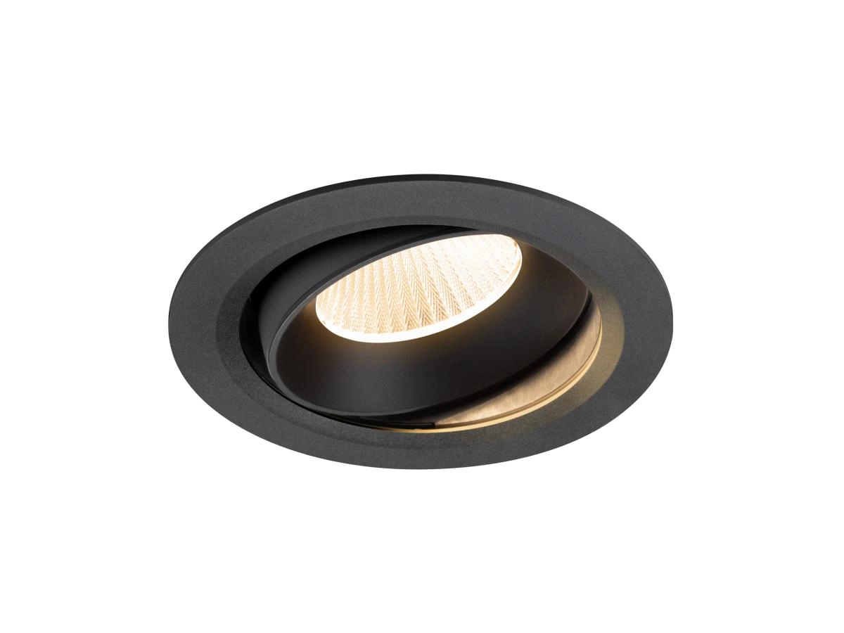 Inbouwspot Numinos Move XL zwart 2700K - 40gr