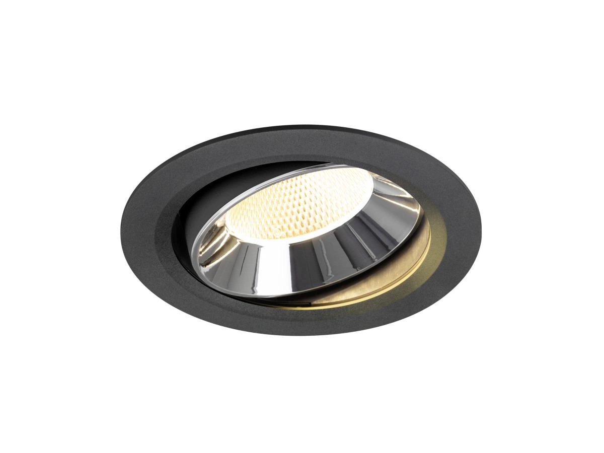 Inbouwspot Numinos Move XL zwart/chroom 3000K - 20gr