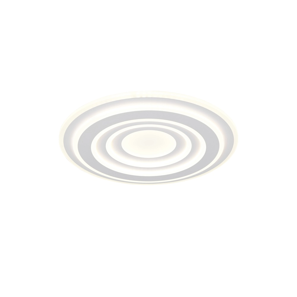 Moderne plafondlamp Costa wit Ø 48cm Trio 4017807653557