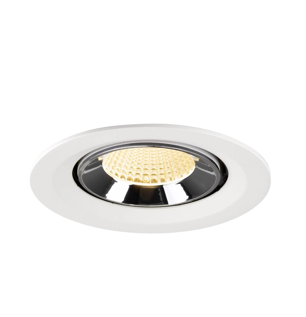 Inbouwspot Numinos Gimble M wit/chroom 3000K - 40gr SLV 4024163311816