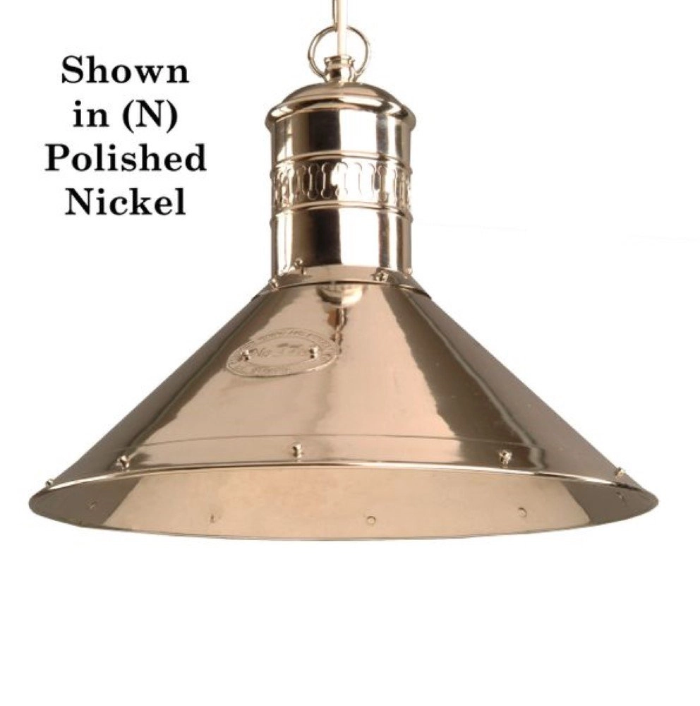 Landelijke hanglamp Deck antiek koper (ANT) Limehouse
