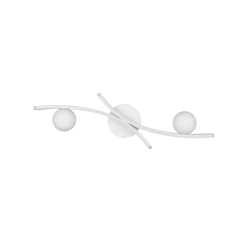 Design plafondlamp Napoli wit Trio 4017807683493