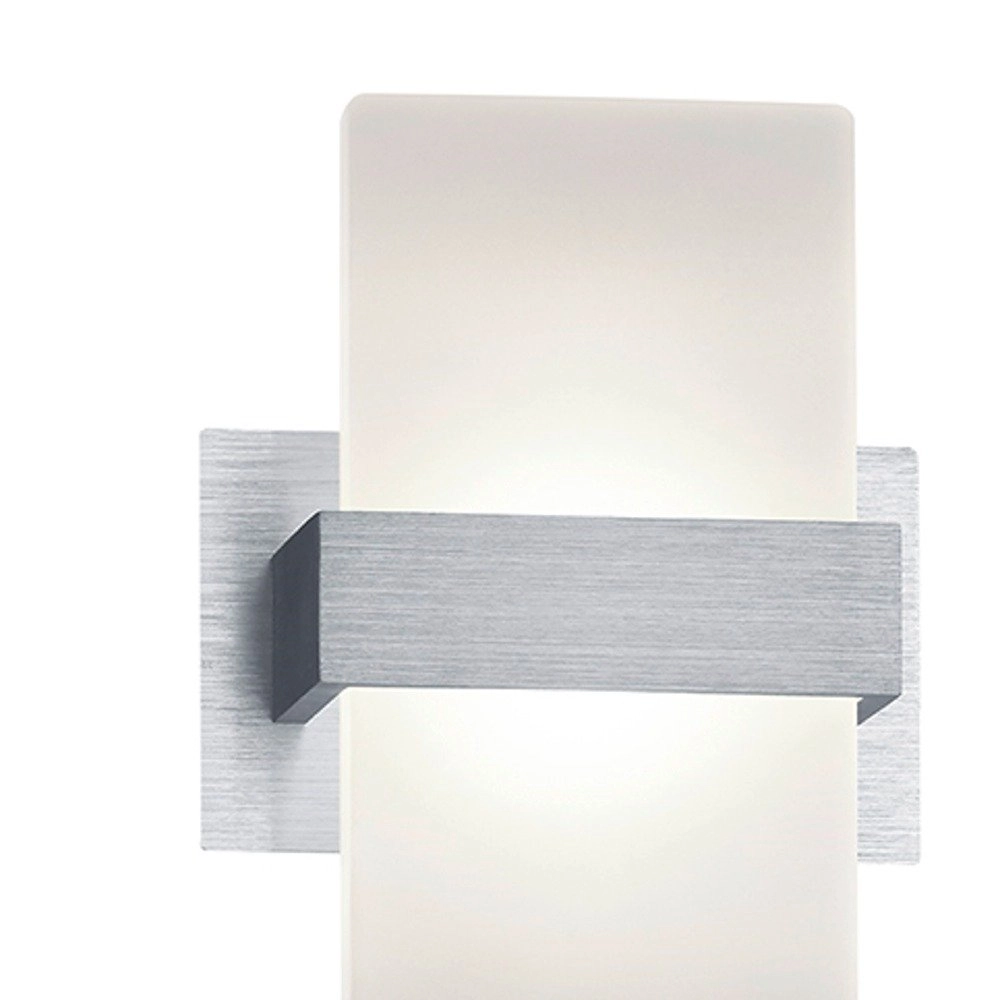 LED wandlamp Platon metaalgrijs Trio 4017807293968