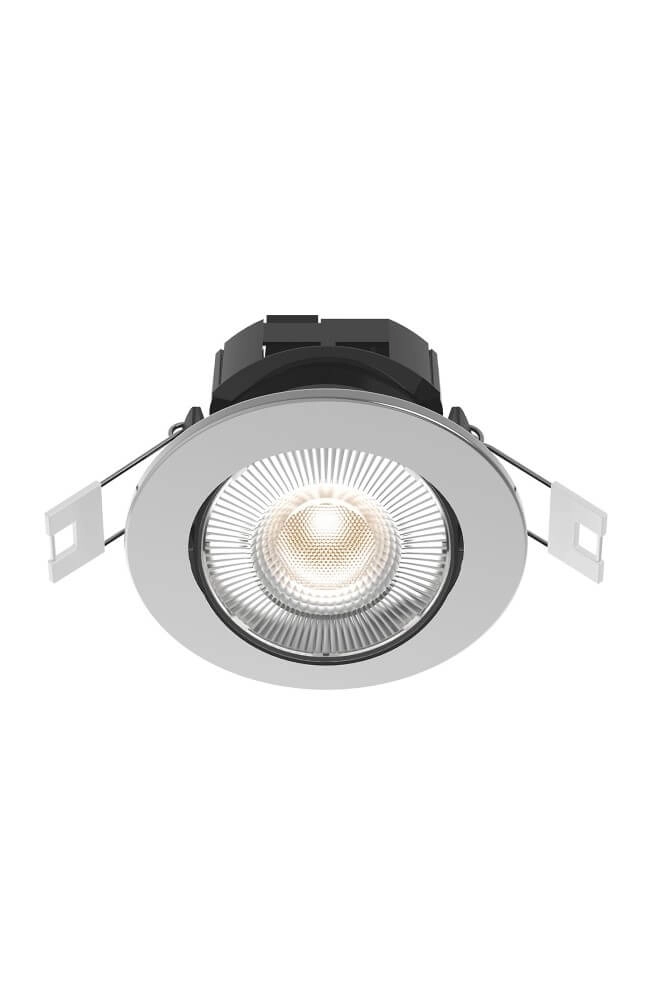 Inbouwspot Smart home Down 8,5cm metaalgrijs Circle 8712879149255