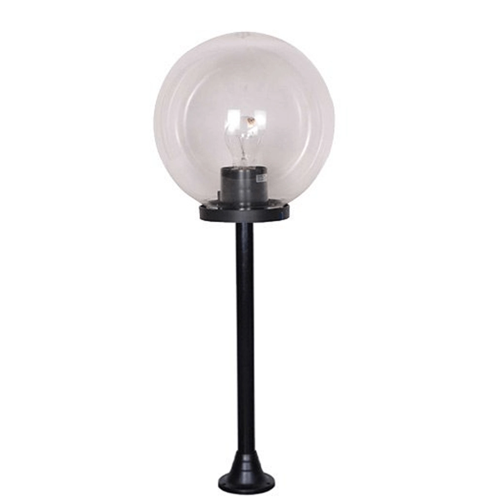 Tuinlamp Globe Bolano 191cm. staand clear
