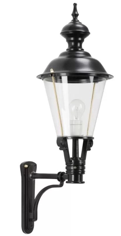 Muurlamp Soest L oudhollands - zwart KS verlichting 8714732114646