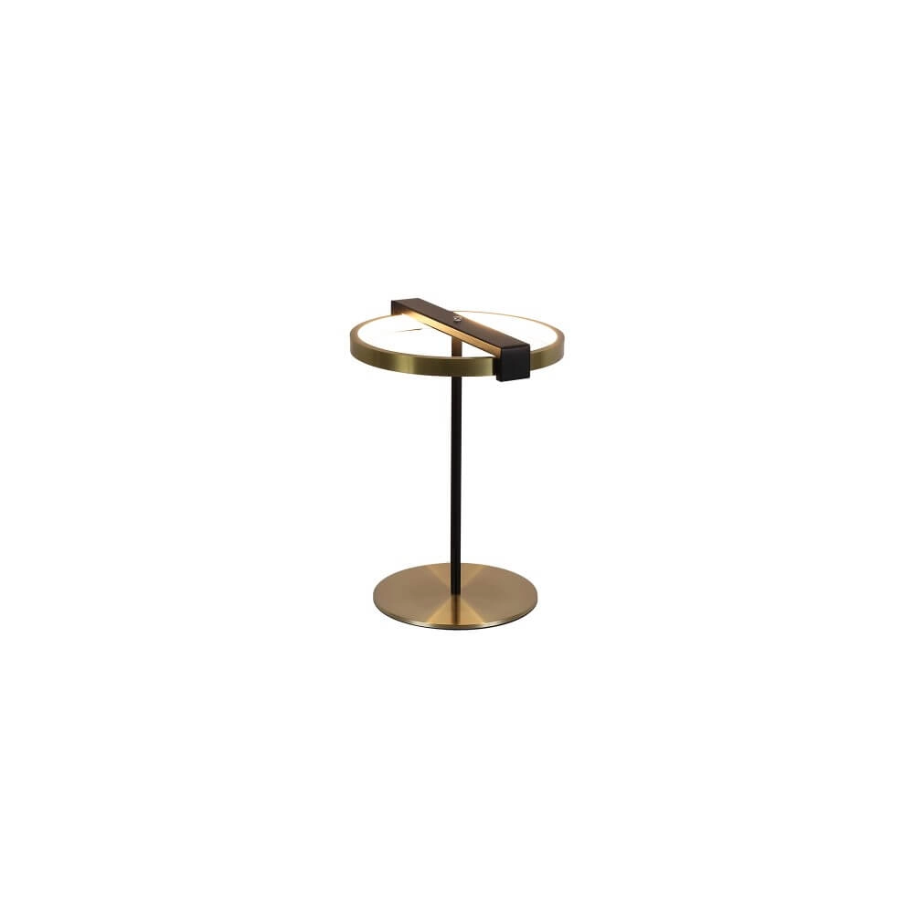 Table lamp Aerial Black and gold Searchlight 5053423274393
