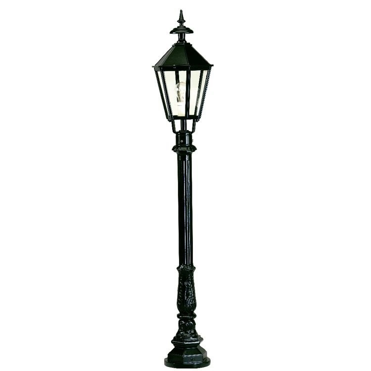 Nostalgische tuinlamp Koblenz zwart