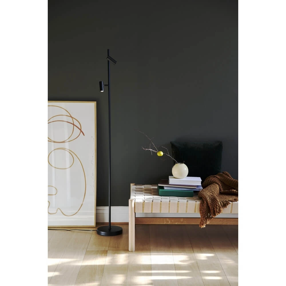 Vloerlamp Omari zwart Nordlux 5704924005473
