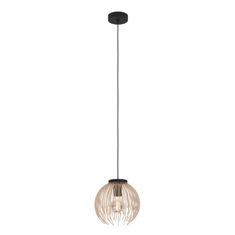 Design hanglamp Alhabia Ø 23,5cm zand bruin