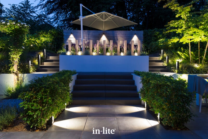 Terrasspot Ace Dark 12 volt LED In-lite 8717051003523