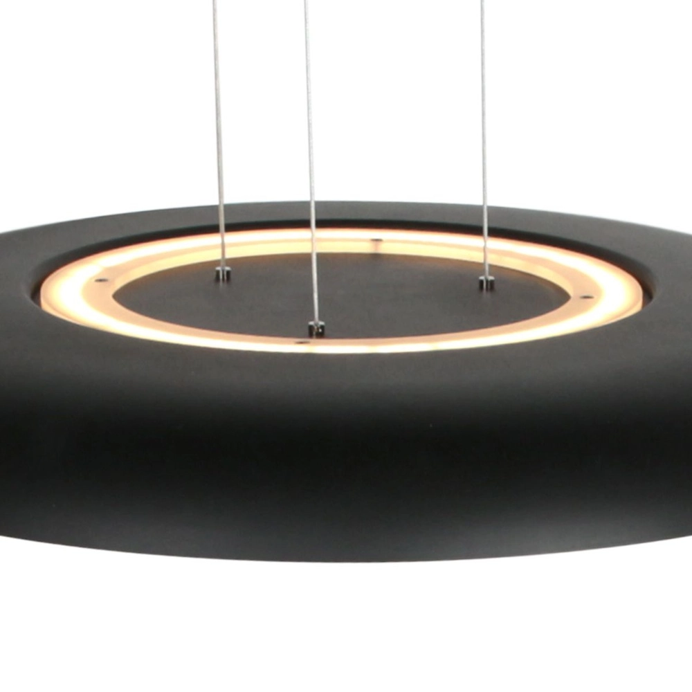 Hanglamp Golden Veil zwart Ø 60cm Steinhauer 8712746180305