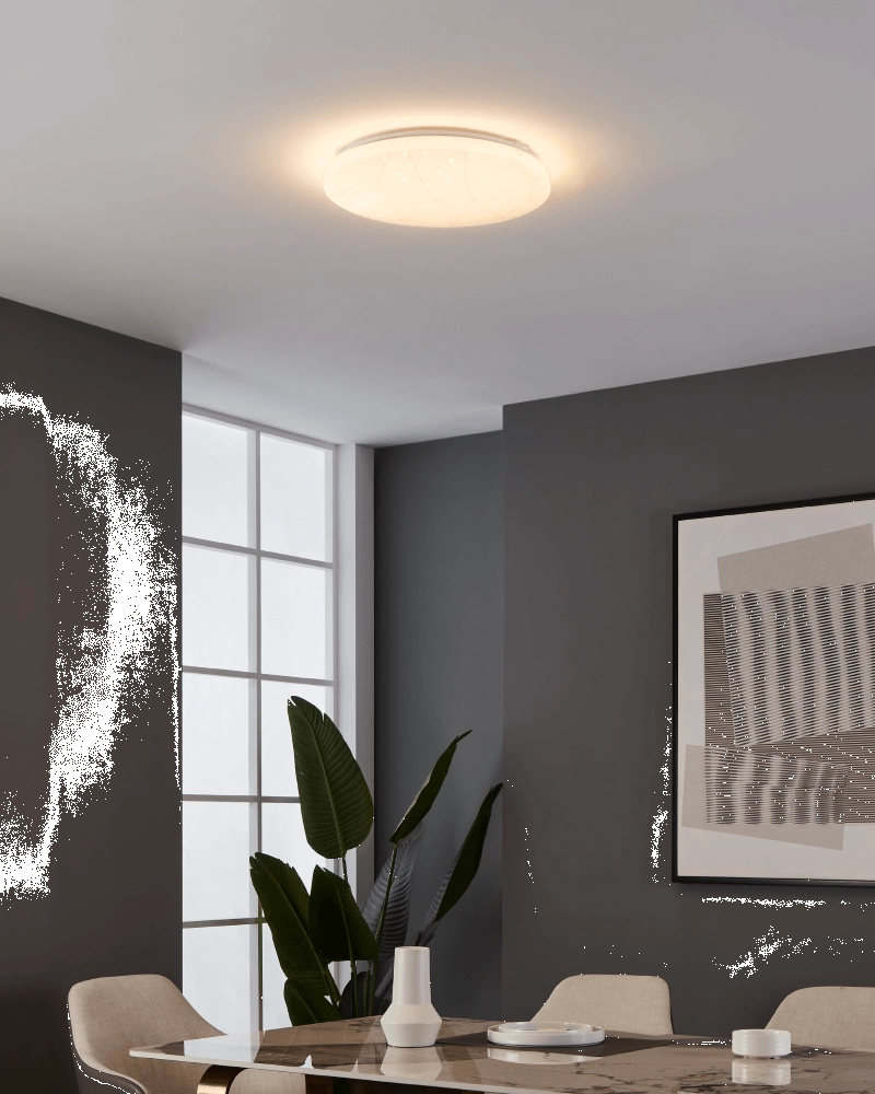 Moderne plafondlamp Rende rond Eglo 9008606245093