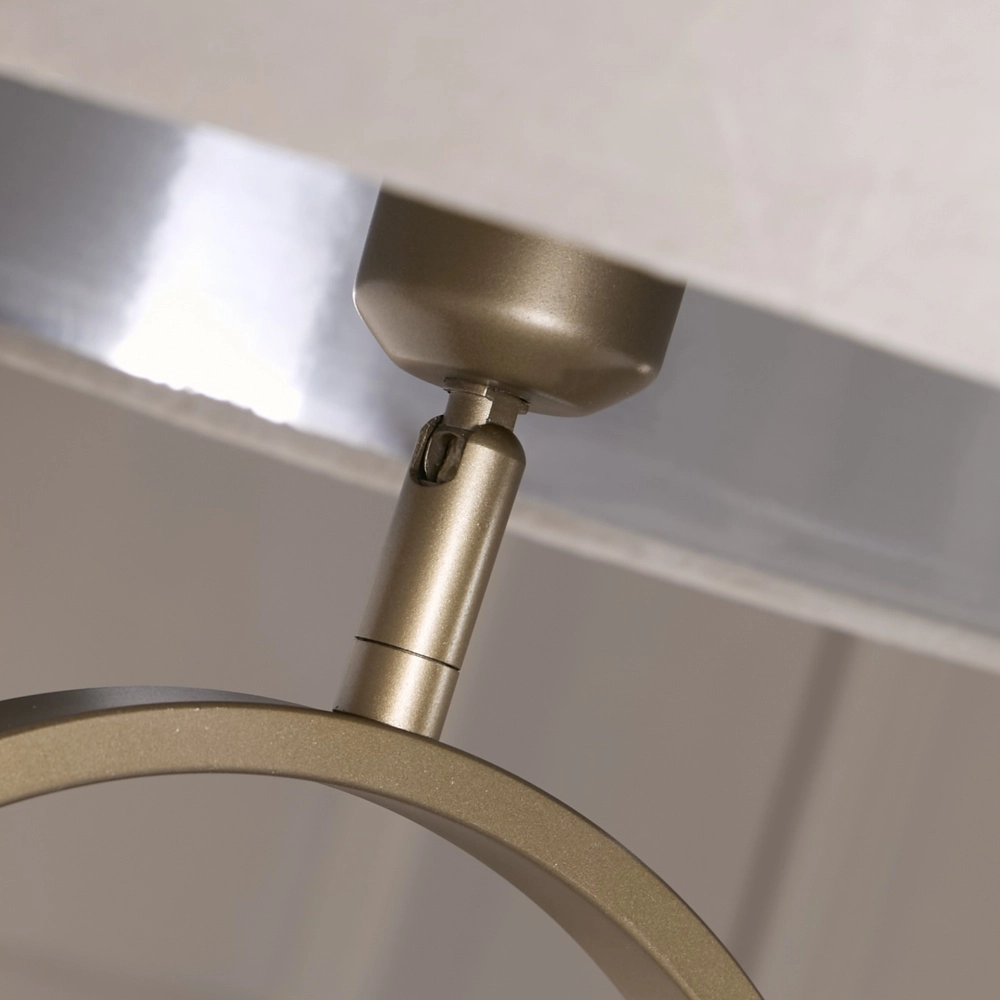 Vloerlamp Modish brons met taupe kap Searchlight 5053423307664