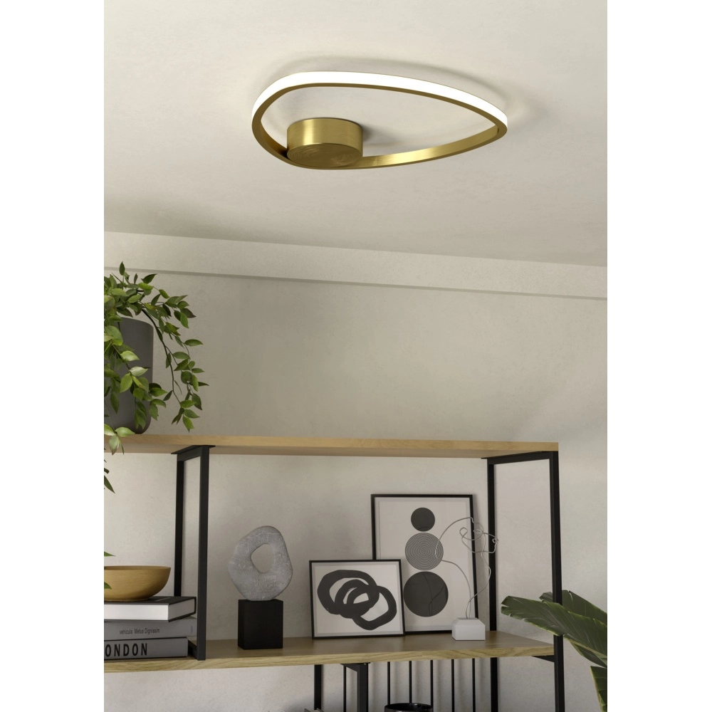 Plafondlamp Moschella design goud Eglo 9008606356614