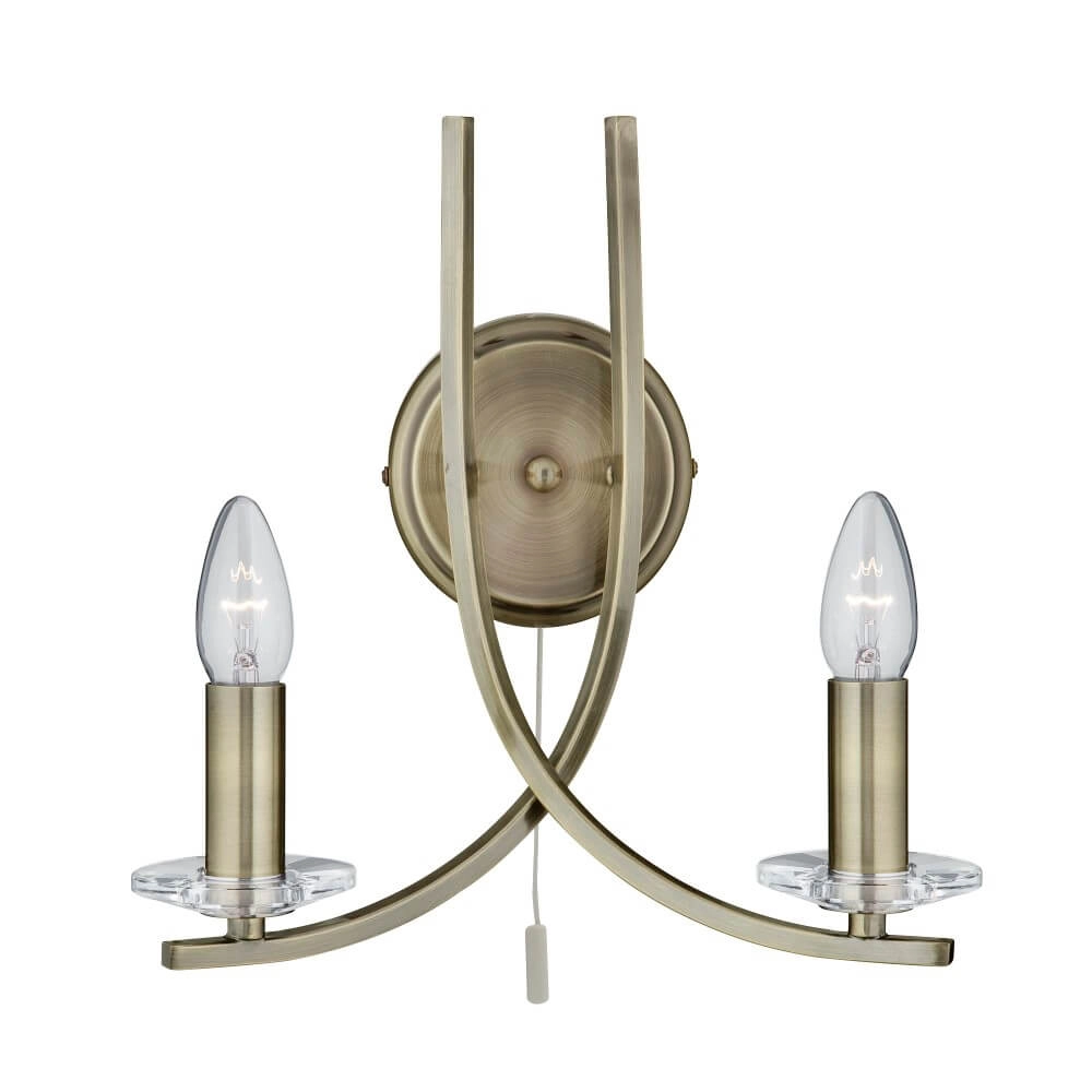 Messing wandlamp Ascona