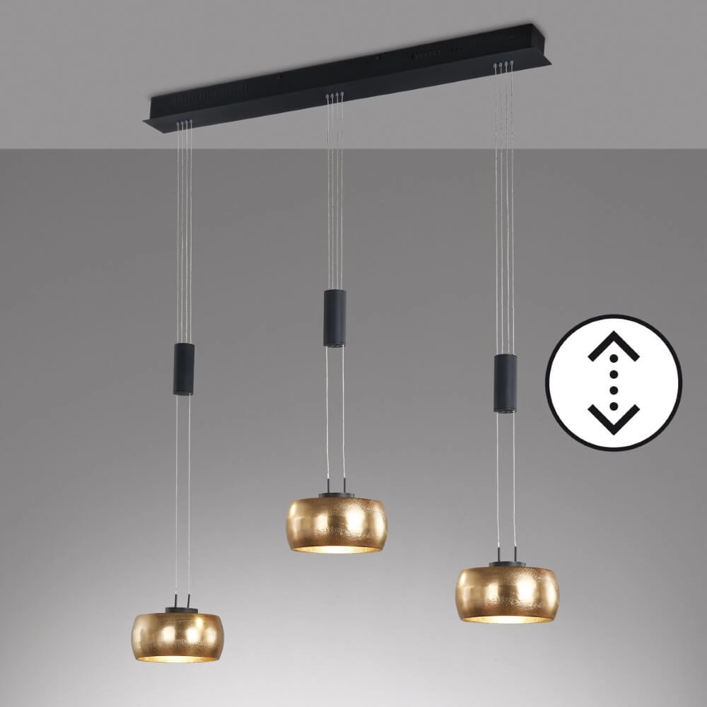 3-lichts hanglamp Colette Fischer & Honsel 4003694610926