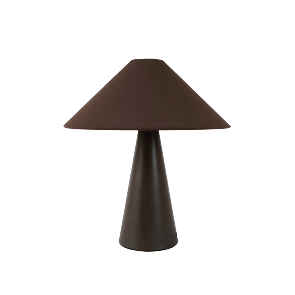 Design tafellamp Dolore bruin
