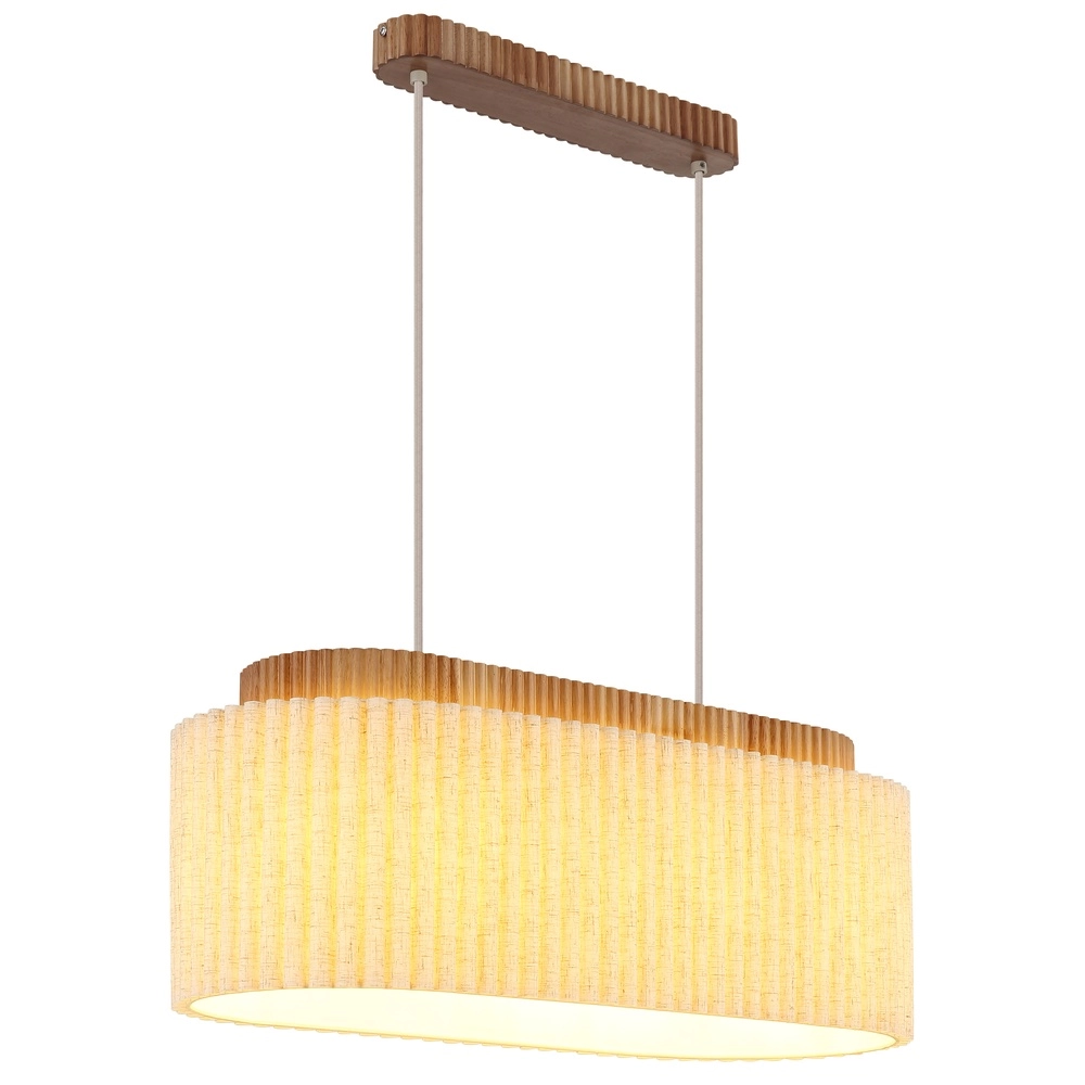 Unieke hanglamp Jannie bruin