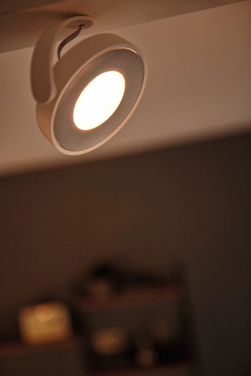 spot Clockwork 4-lichts wit Philips 8718696154526