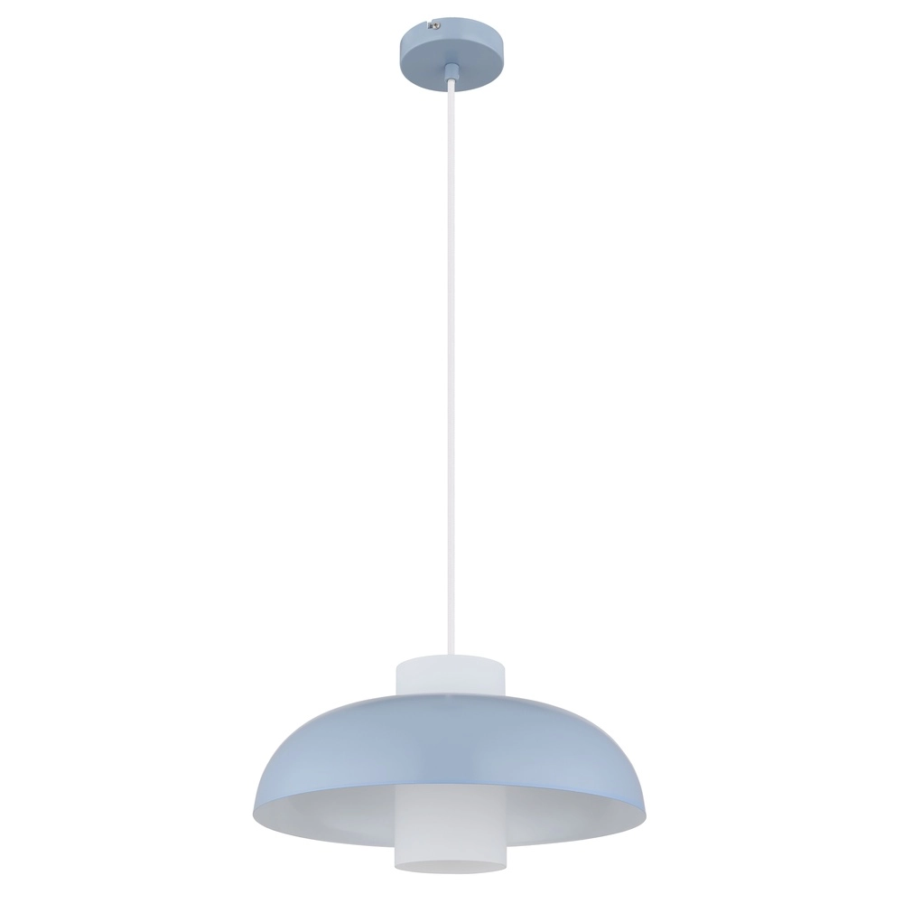 Moderne hanglamp Lowe blauw Ø 38cm Globo 9007371518166