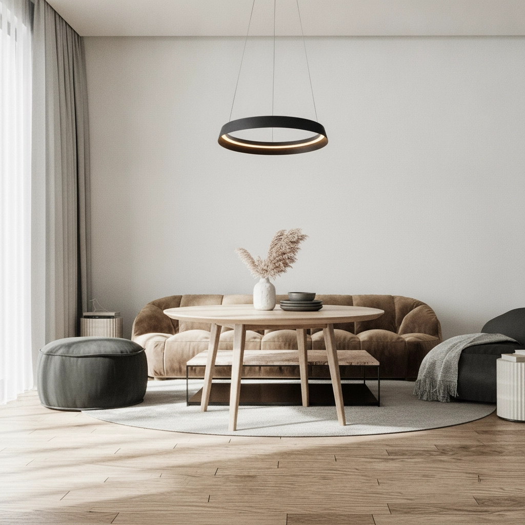 Design hanglamp Ormi Ø 45cm zwart
