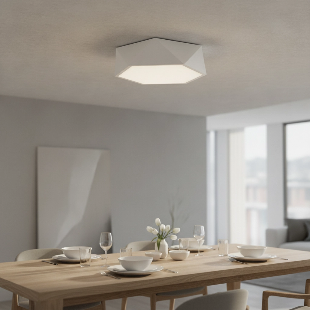 Design plafondlamp Darius wit