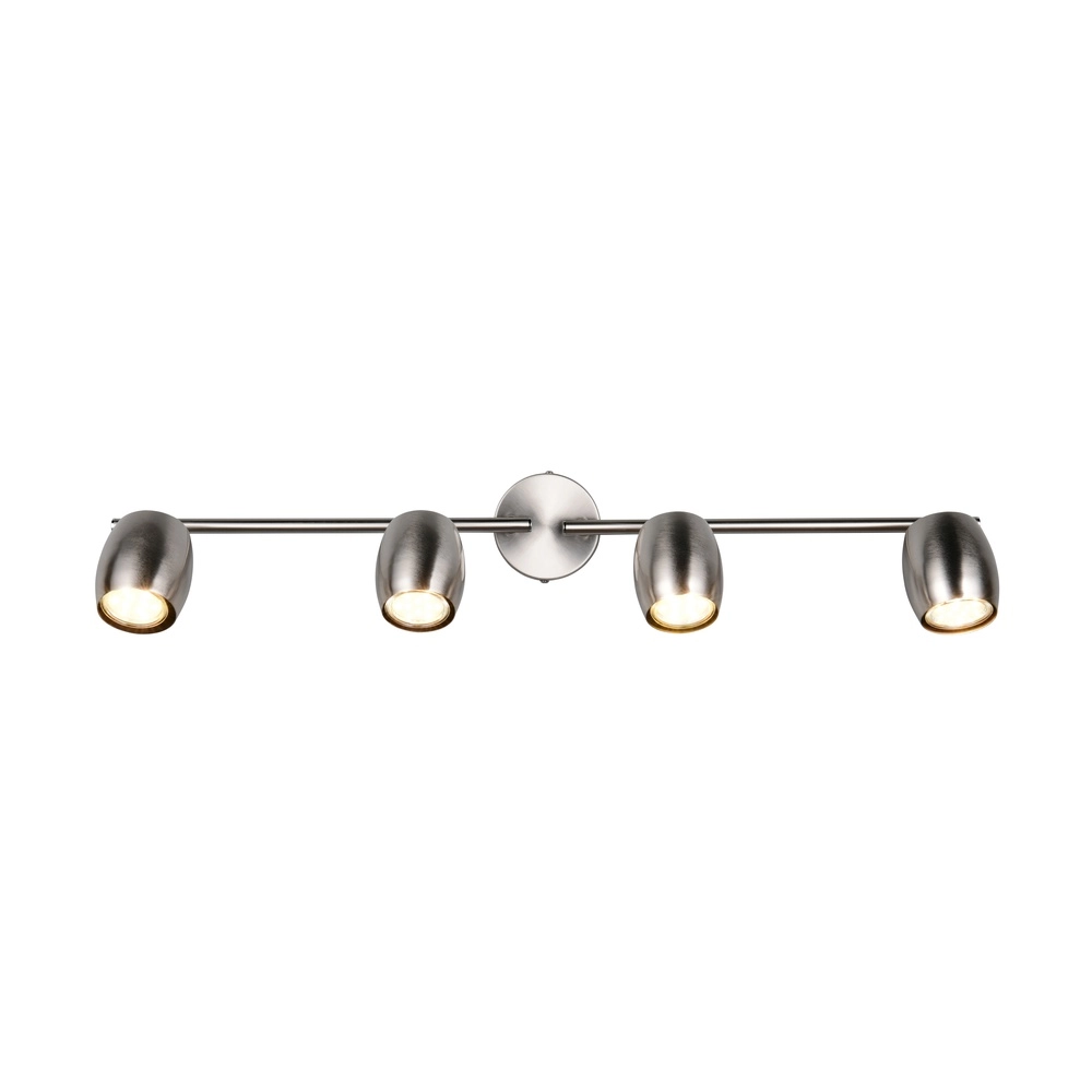 Plafondlamp Nancy 4-lichts nikkel Trio 4017807657029