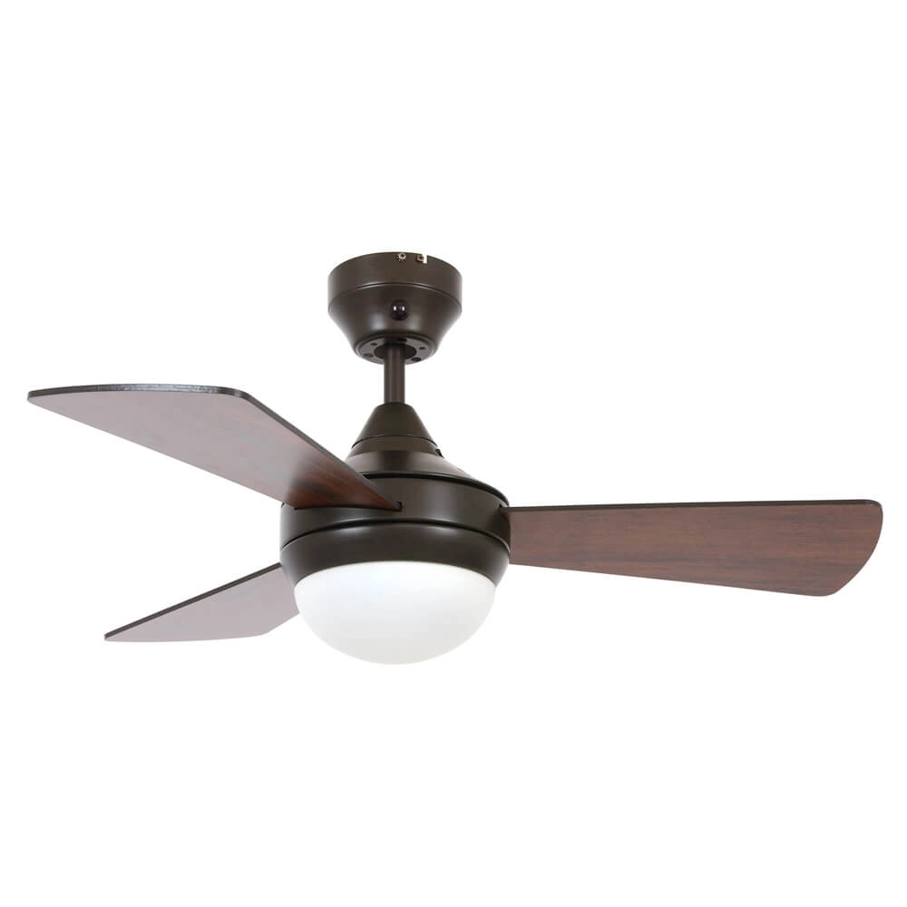 Bronzen plafondventilator Airlie Hugger Ø92cm