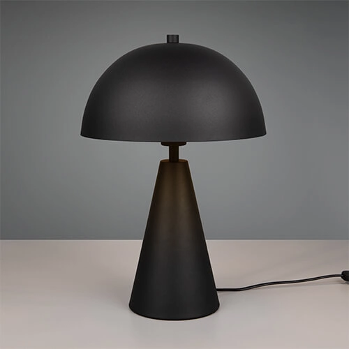 Trendy tafellamp Alfie zwart Trio 4017807617139