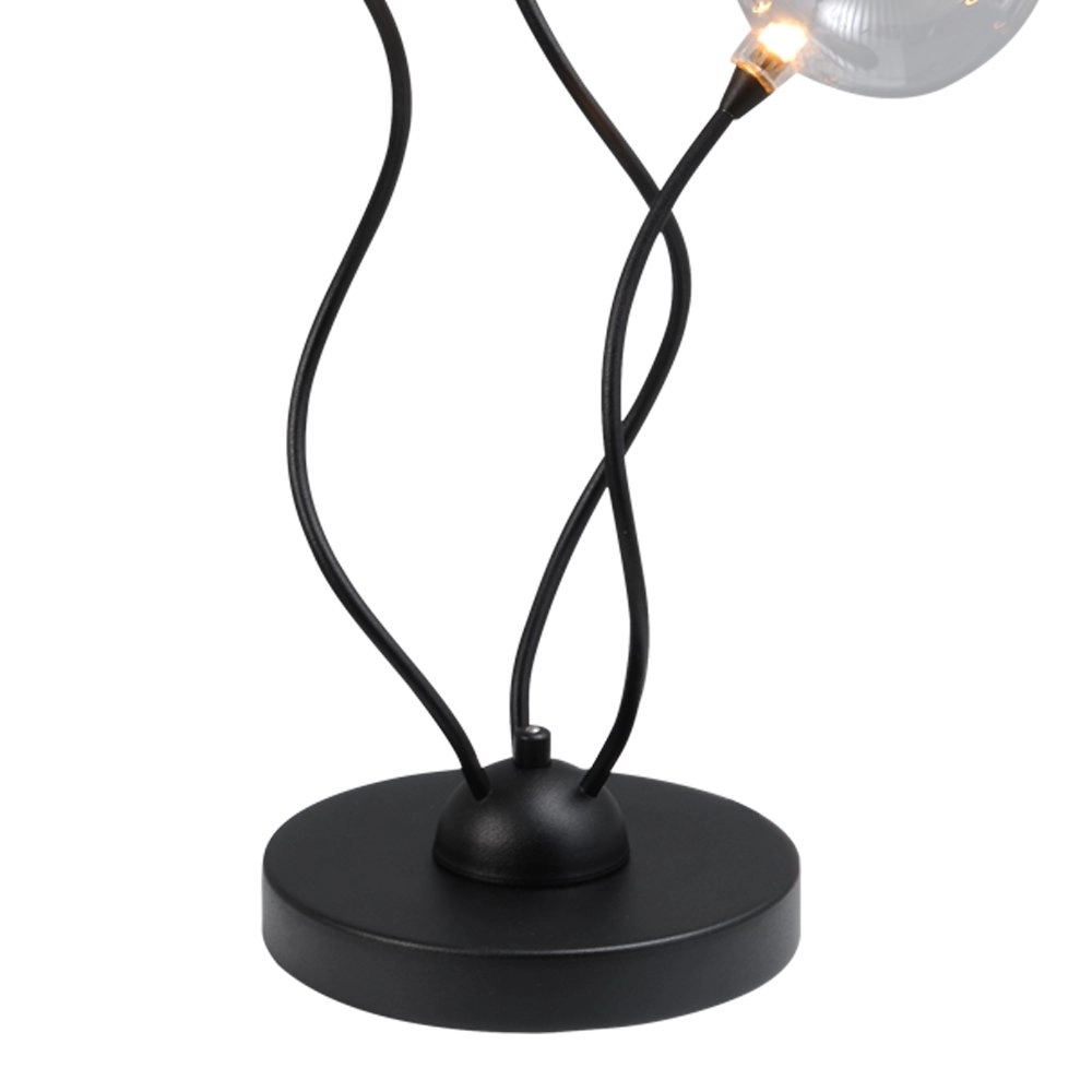 Led tafellamp Gio 3-lichts zwart Masterlight 8718121182117