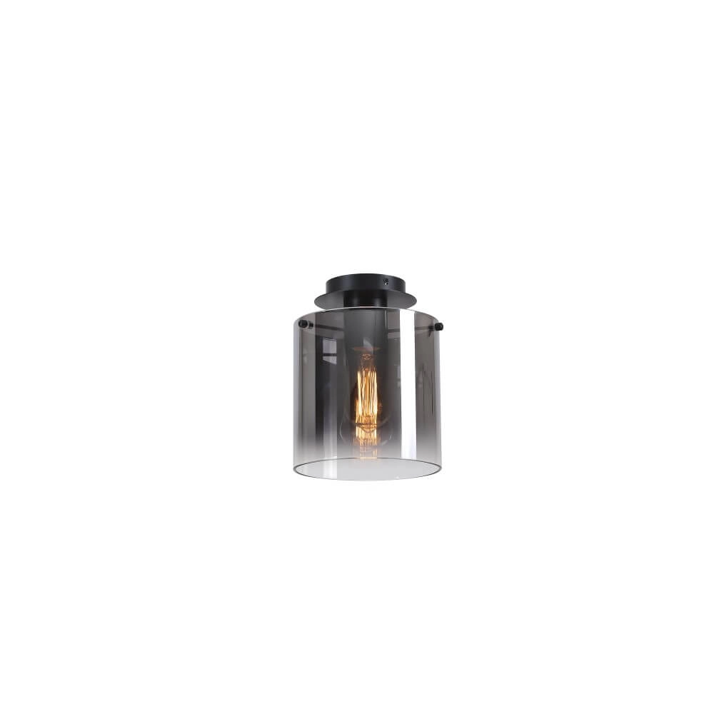 Zwarte plafondlamp Sweden 1-lichts