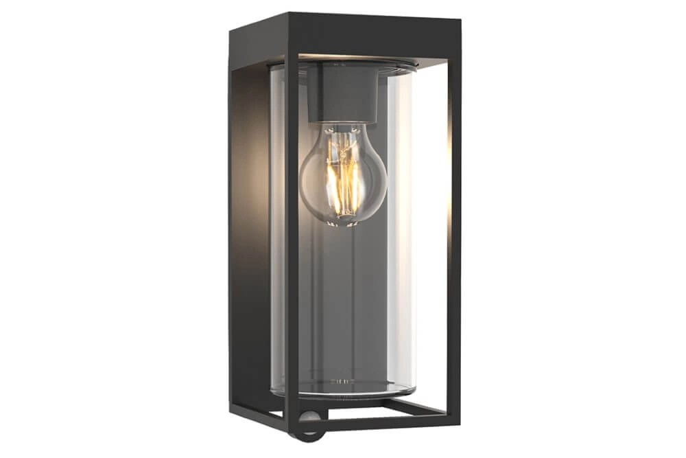 Wall lamp Flair black solar