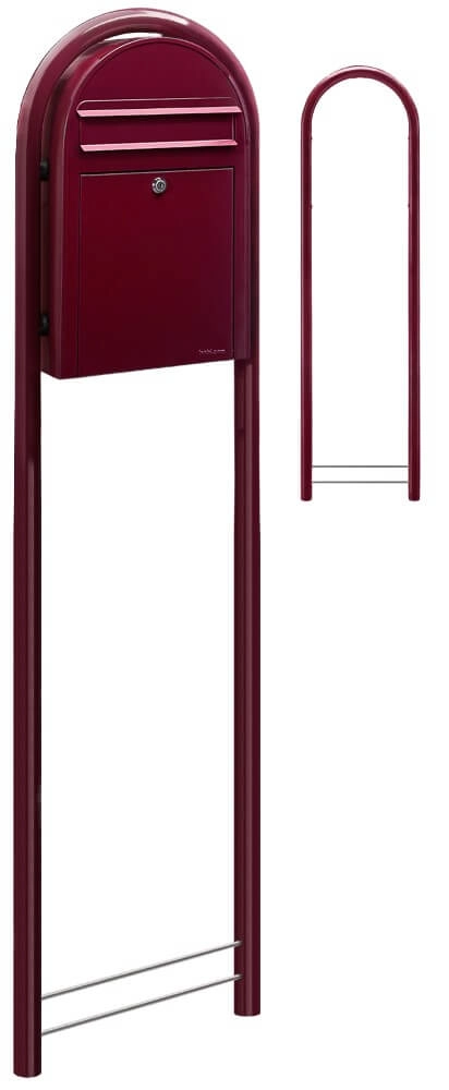 Brievenbus Classic S 3005 Bordeauxrood Bobi 6417237039132
