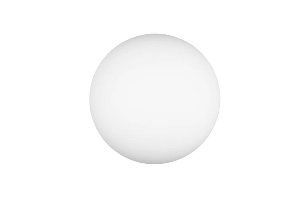 Plafondlamp Fomento Ø 30cm - zwart met wit glas Trio 4017807616187