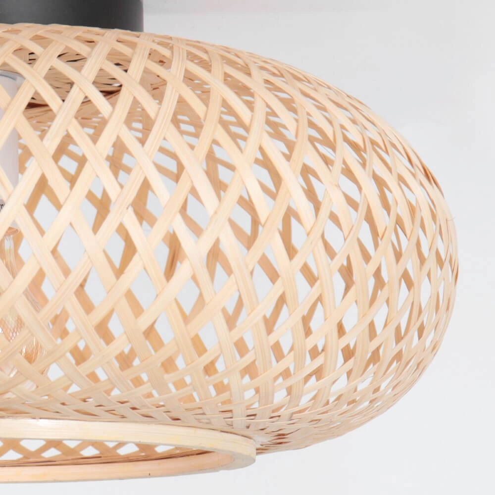 Bamboe plafondlamp Maze Ø 40cm Steinhauer 8712746147216