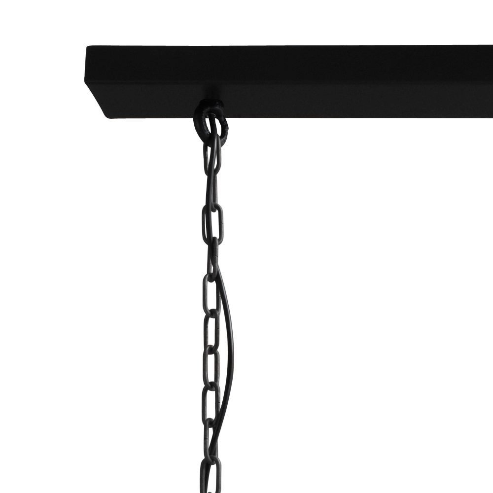 Eetkamerlamp Industria 3x27 roodkoper met zwart Masterlight 8718121230405