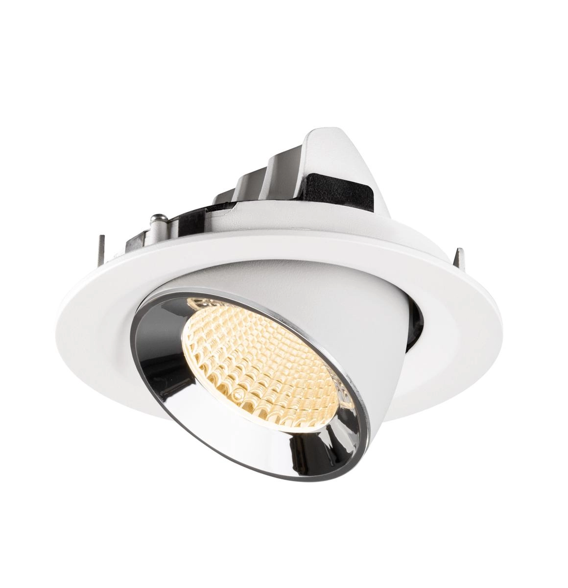 Inbouwspot Numinos Gimble M wit/chroom 2700K - 40gr SLV 4024163311991