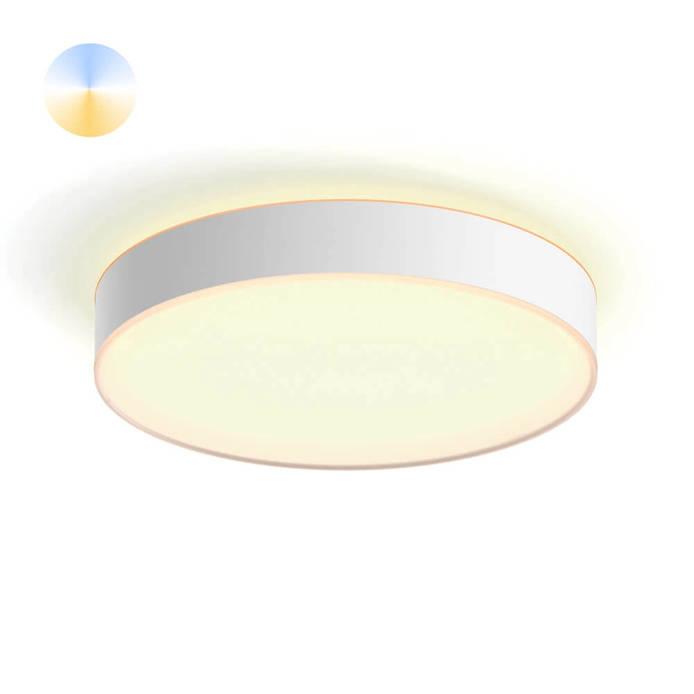 Plafondlamp Hue Enrave L - White Ambiance Ø 42,5cm wit