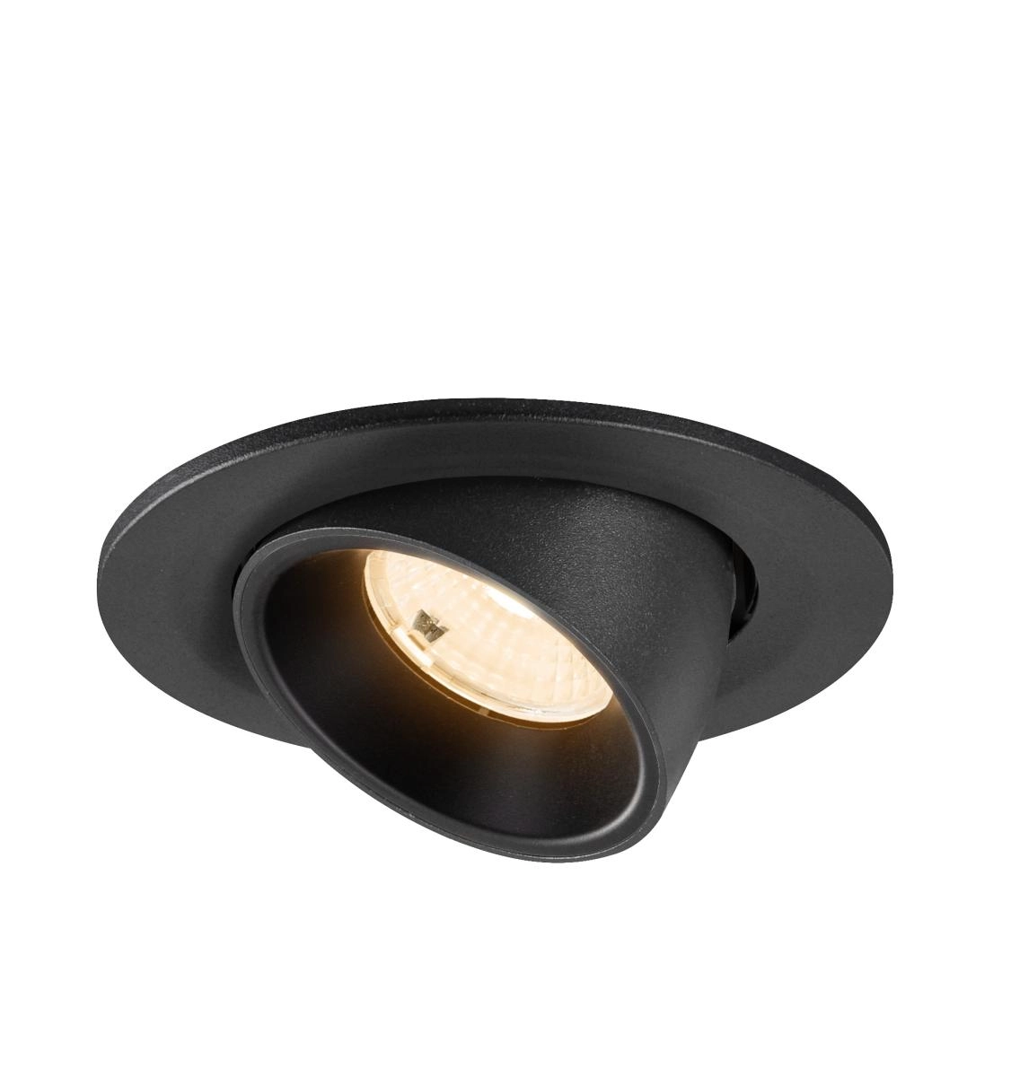 Inbouwspot Numinos Gimble S zwart 2700K - 55gr SLV 4024163313698