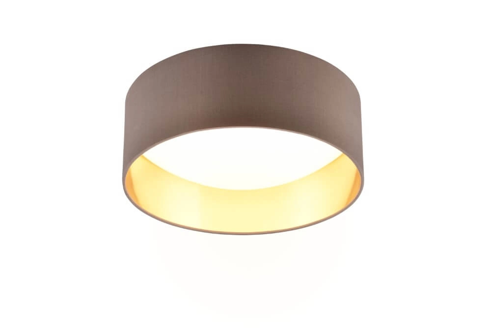 Plafondlamp Locarno taupe